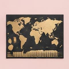 Scratch-Off World Map